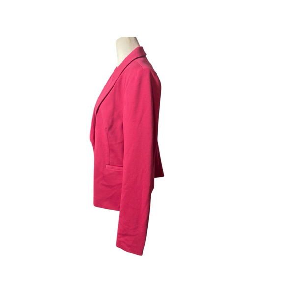 Women's Jules & Leopold Blazer Size XL Pink Hot Pink Single Button office church - Picture 4 of 6